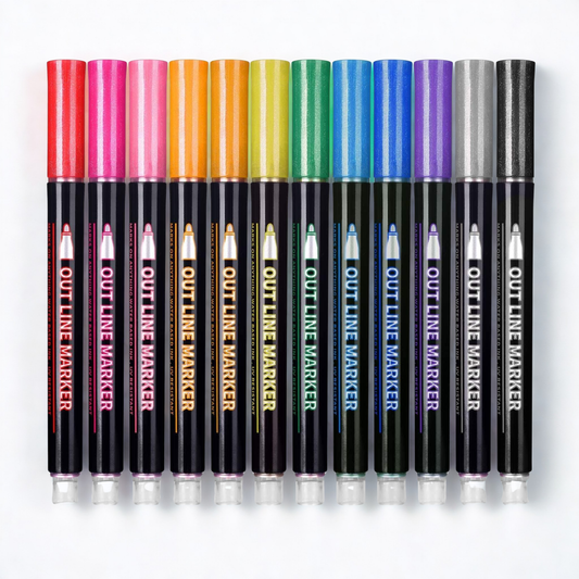 LITH 12-Piece Outline Markers Set