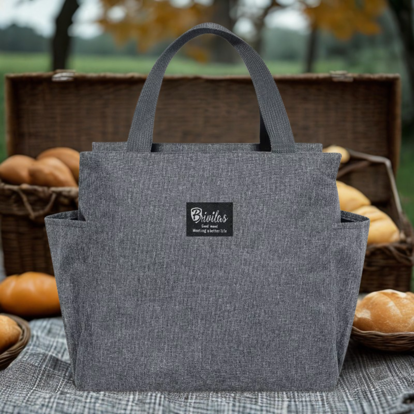 Insulated Thermal Lunch Bag – Waterproof Cooler Tote