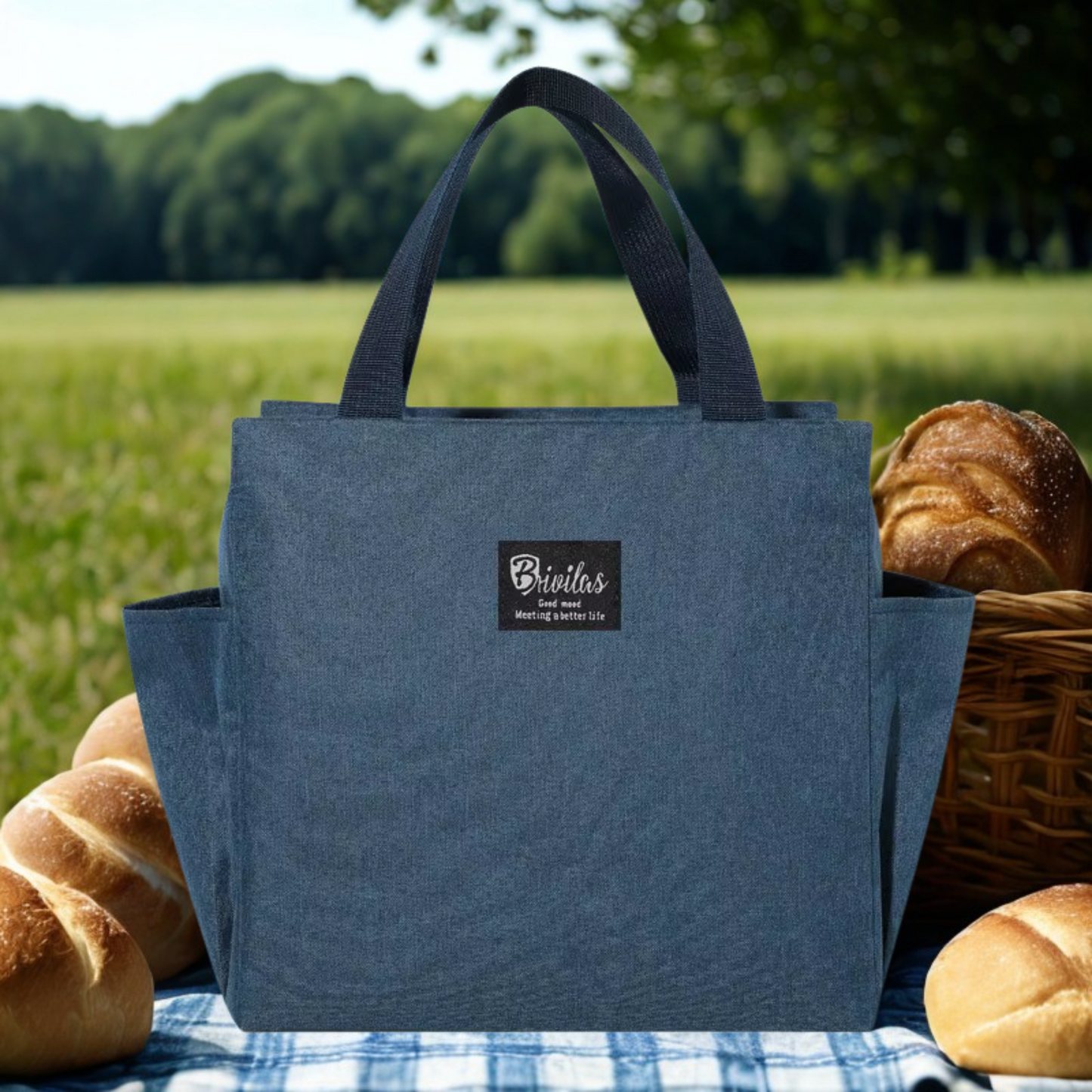 Insulated Thermal Lunch Bag – Waterproof Cooler Tote