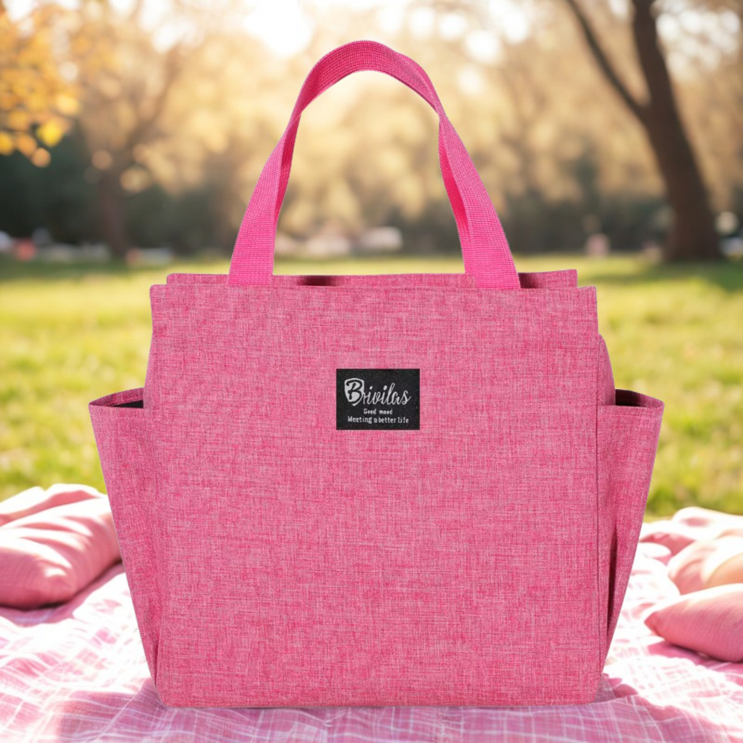 Insulated Thermal Lunch Bag – Waterproof Cooler Tote