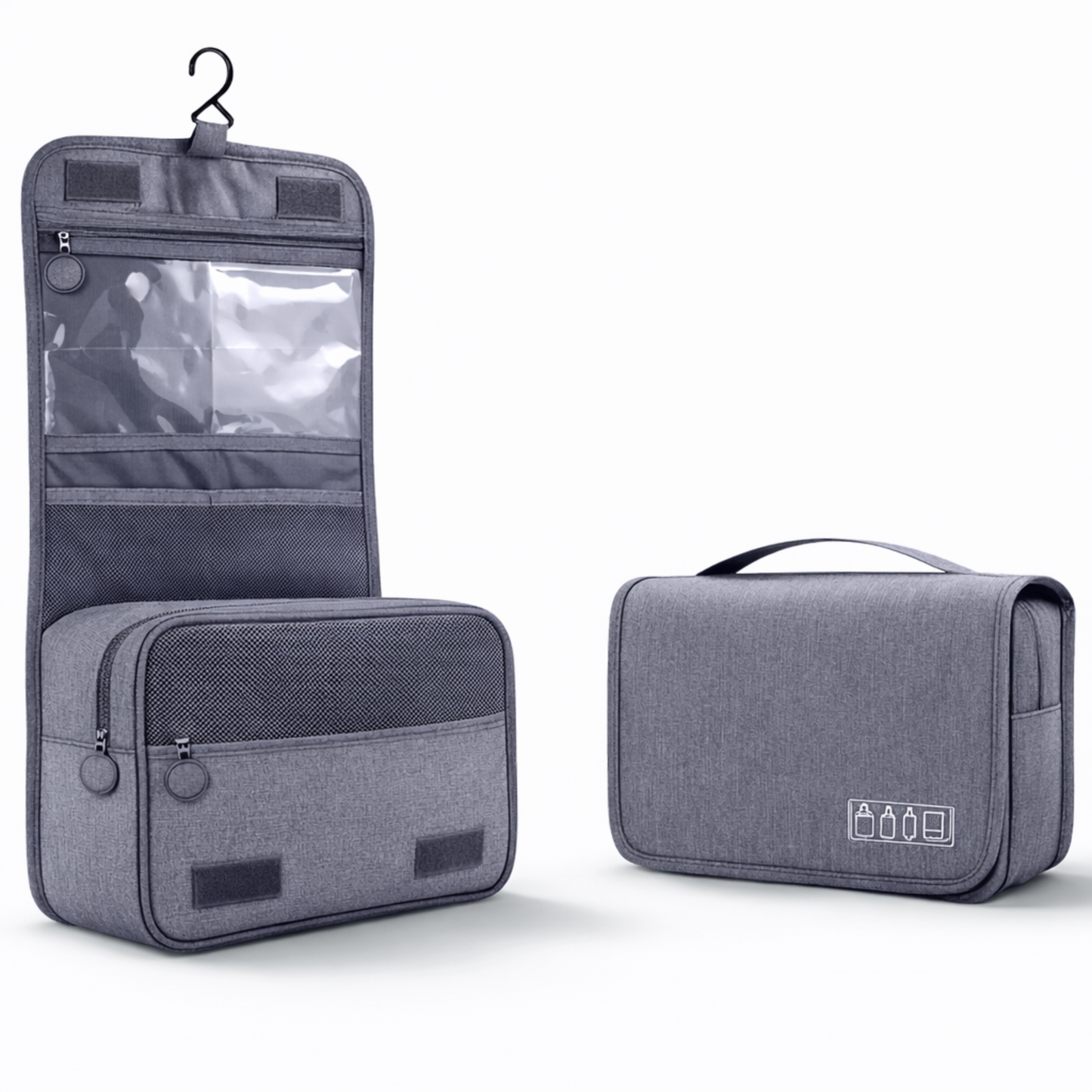 Waterproof Hanging Travel Toiletry & Makeup Shower Bag