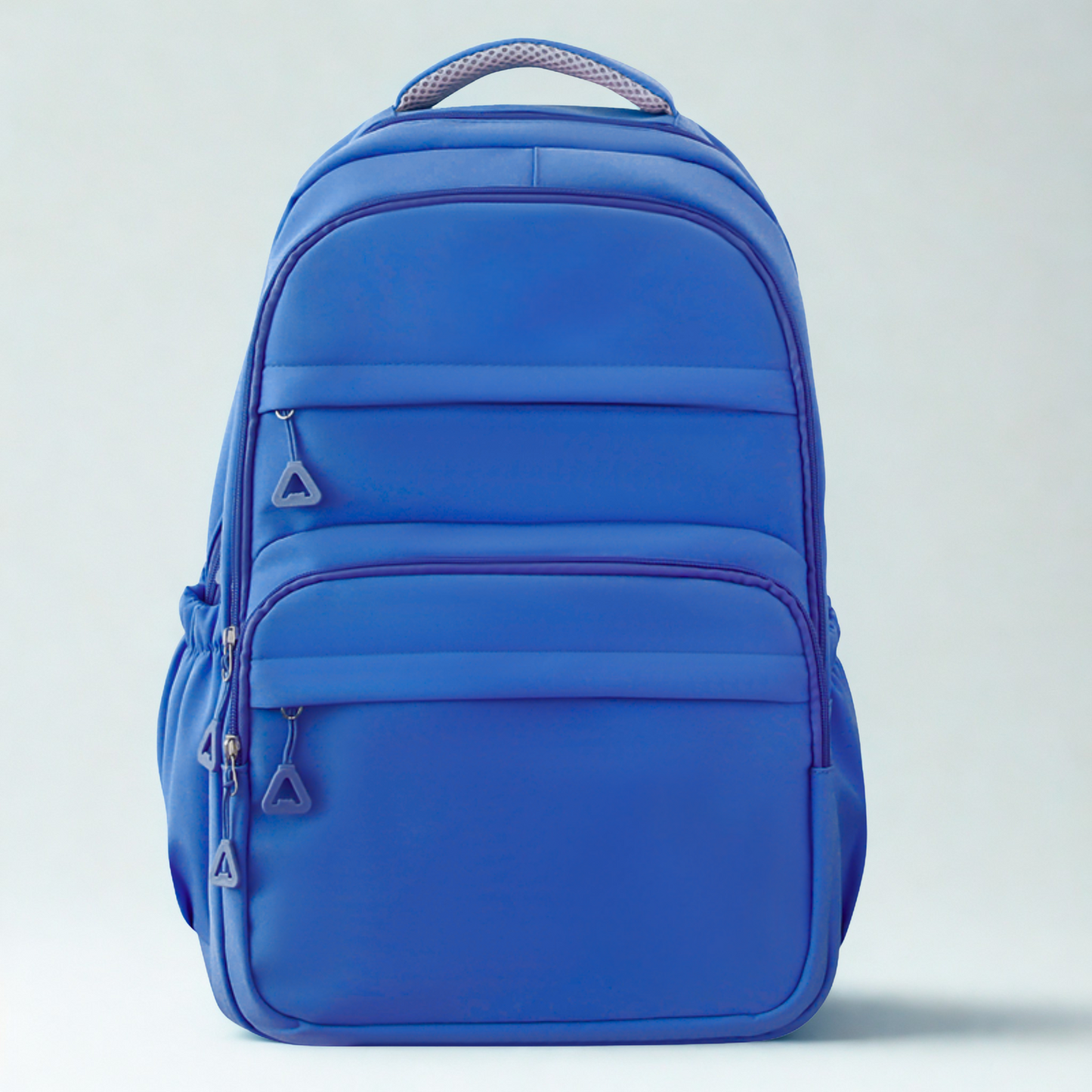 Lith 5-Pocket Oxford Nylon School & Commute Backpack – Deep Pink (31 x 45 x 23 cm)