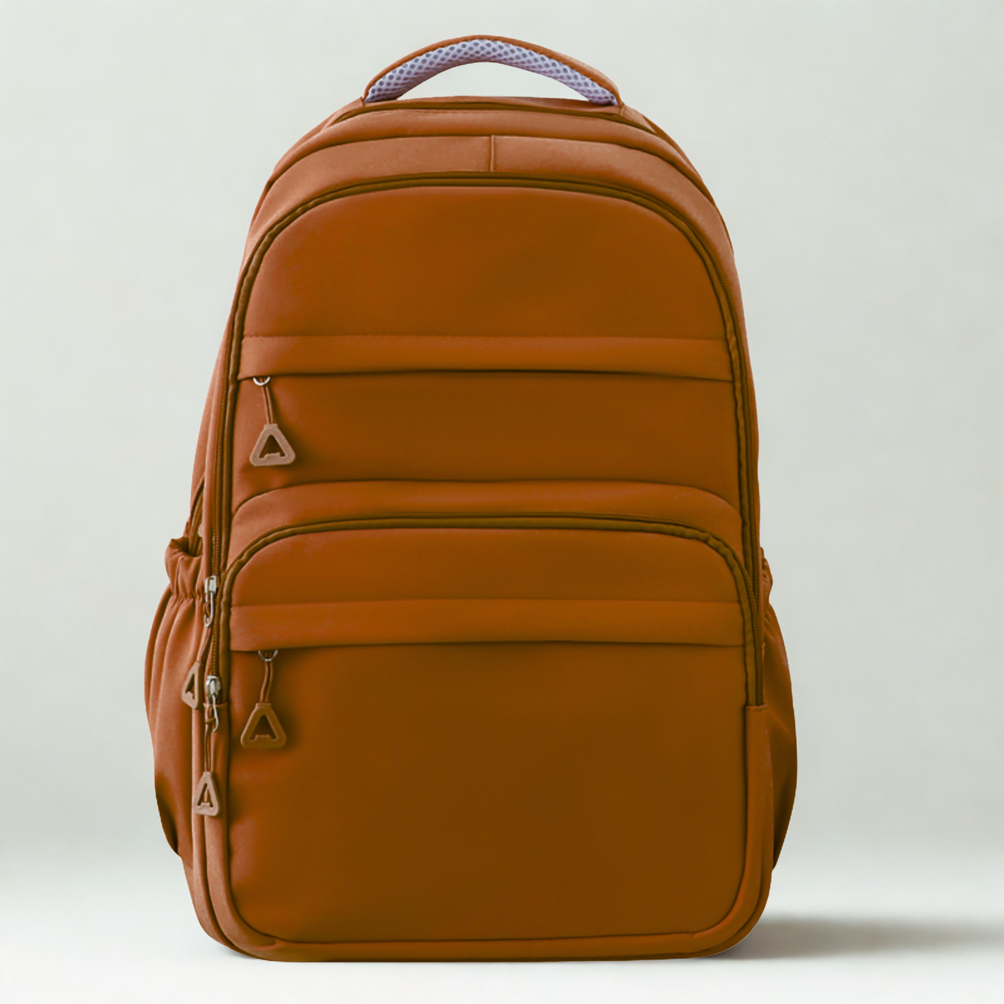 Lith 5-Pocket Oxford Nylon School & Commute Backpack – Deep Pink (31 x 45 x 23 cm)
