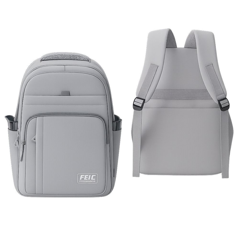 Lith Laptop School Bag – Lightweight Waterproof Backpack (15.6" Laptop, 21L, Oxford Polyester, 31×45×15cm)