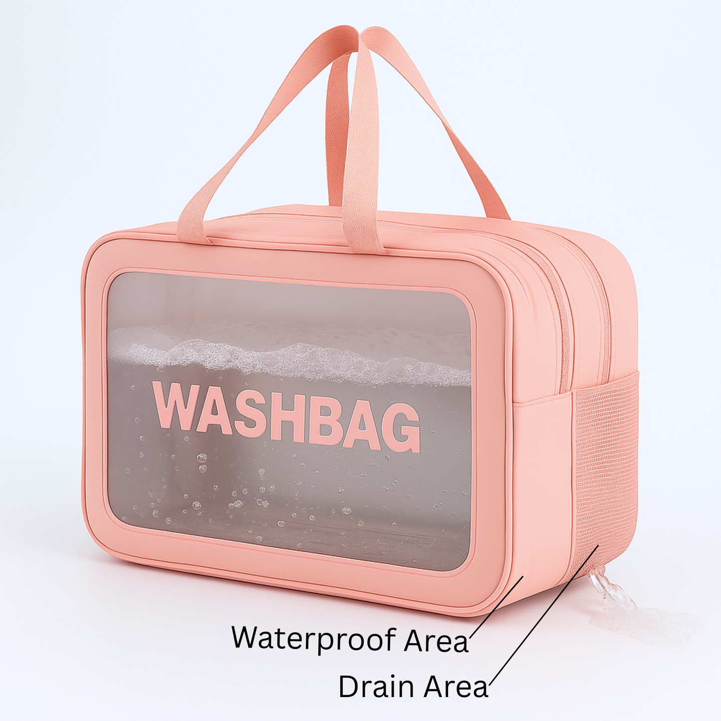 Waterproof Large Travel Toiletry & Cosmetic Gym Wash Bag