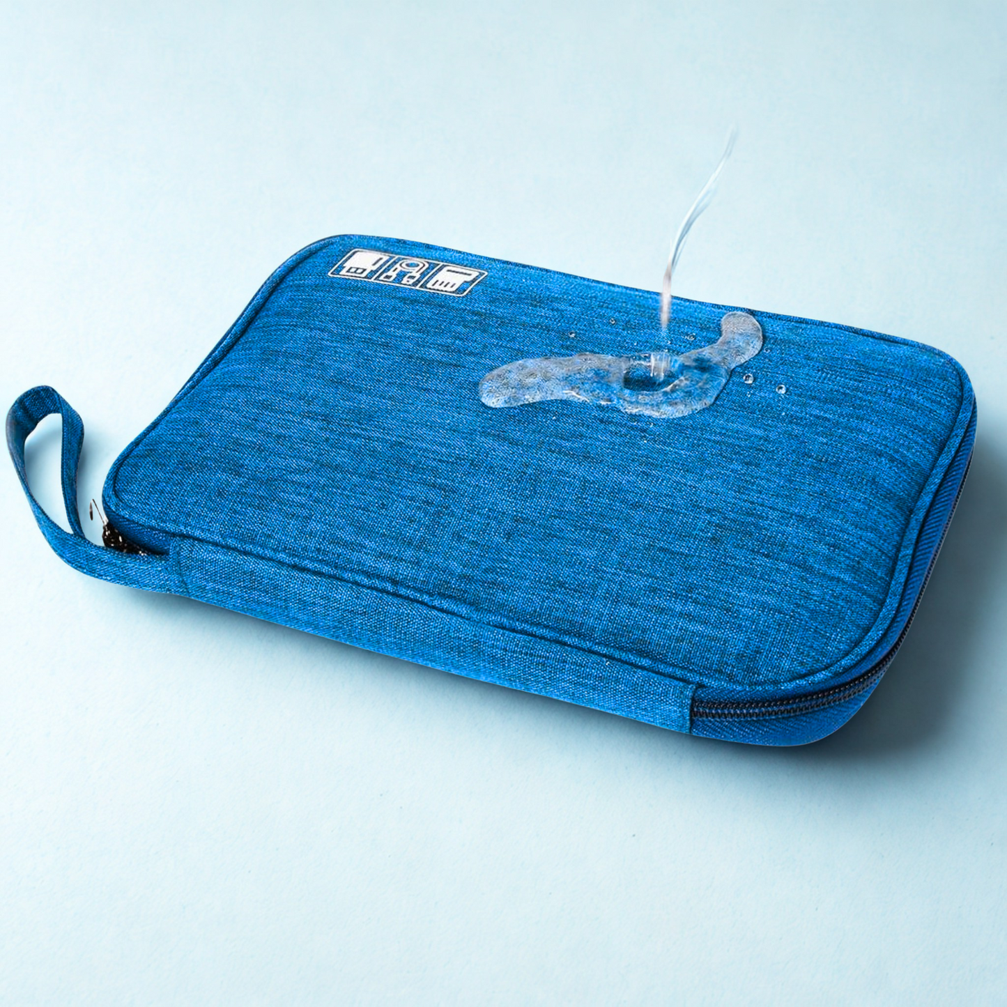 Cable Organizer Bag – Travel Essentials Electronics Organizer with Handle