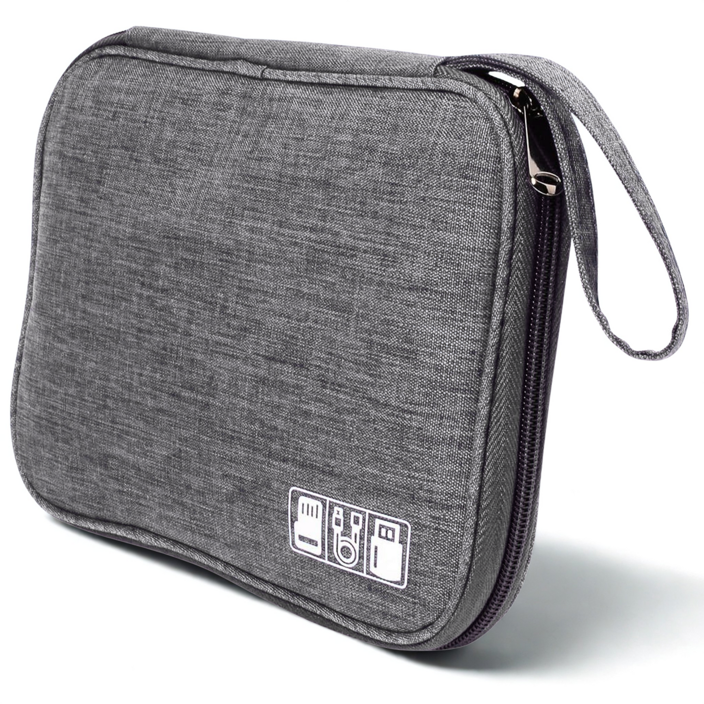 Cable Organizer Bag – Travel Essentials Electronics Organizer with Handle