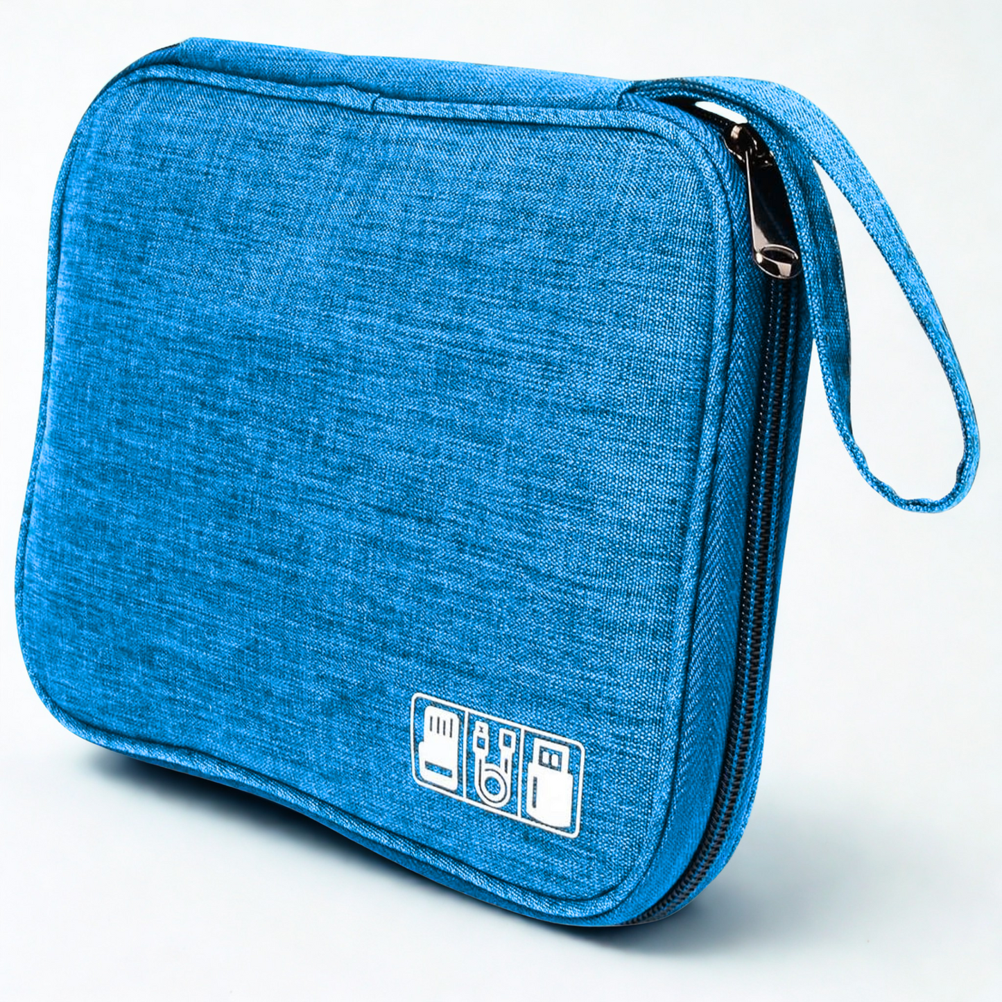 Cable Organizer Bag – Travel Essentials Electronics Organizer with Handle