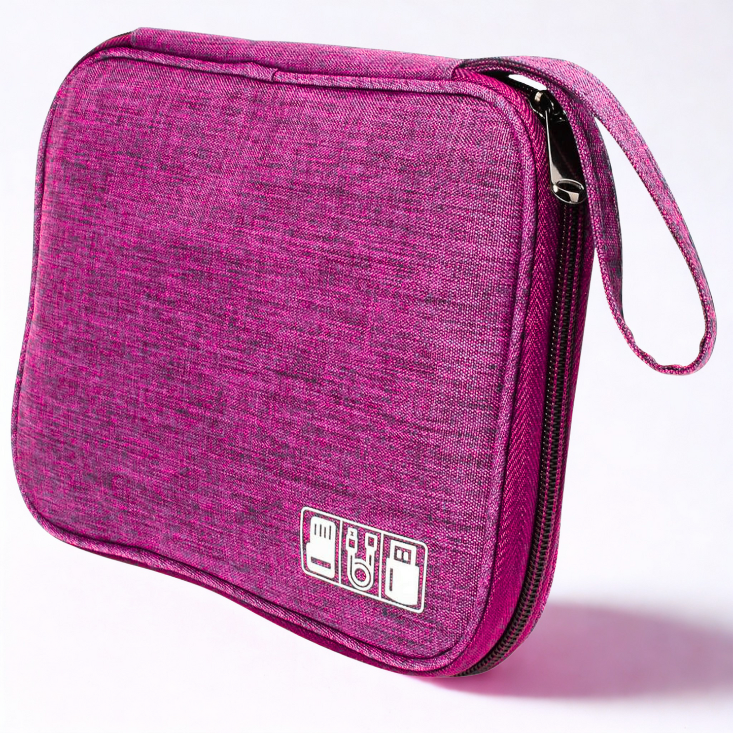 Cable Organizer Bag – Travel Essentials Electronics Organizer with Handle