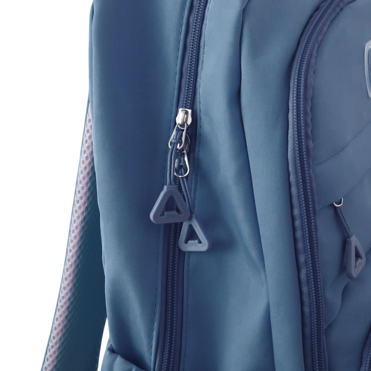 Lith 5-Pocket Oxford Nylon School & Commute Backpack – Deep Pink (31 x 45 x 23 cm)