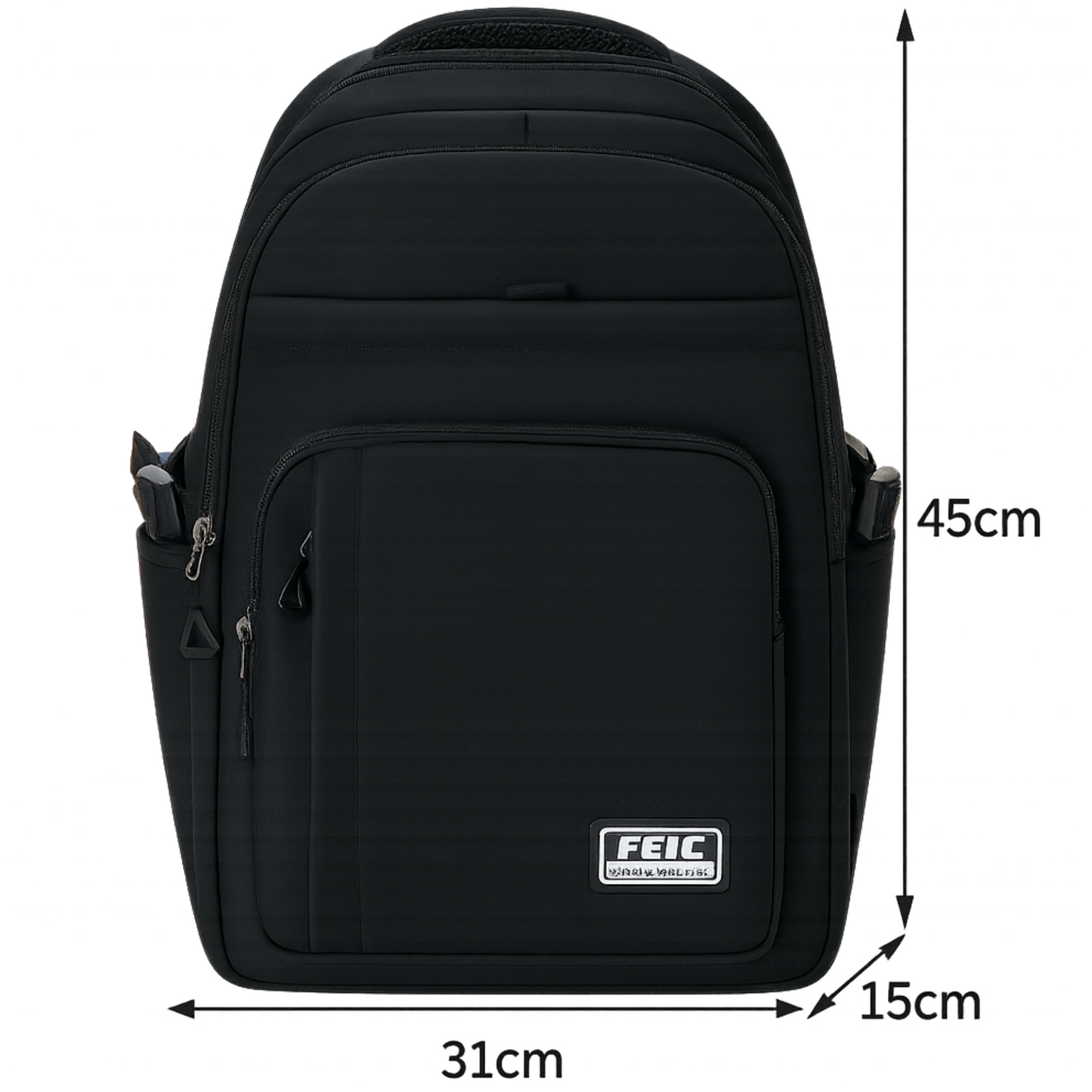Lith Laptop School Bag – Lightweight Waterproof Backpack (15.6" Laptop, 21L, Oxford Polyester, 31×45×15cm)