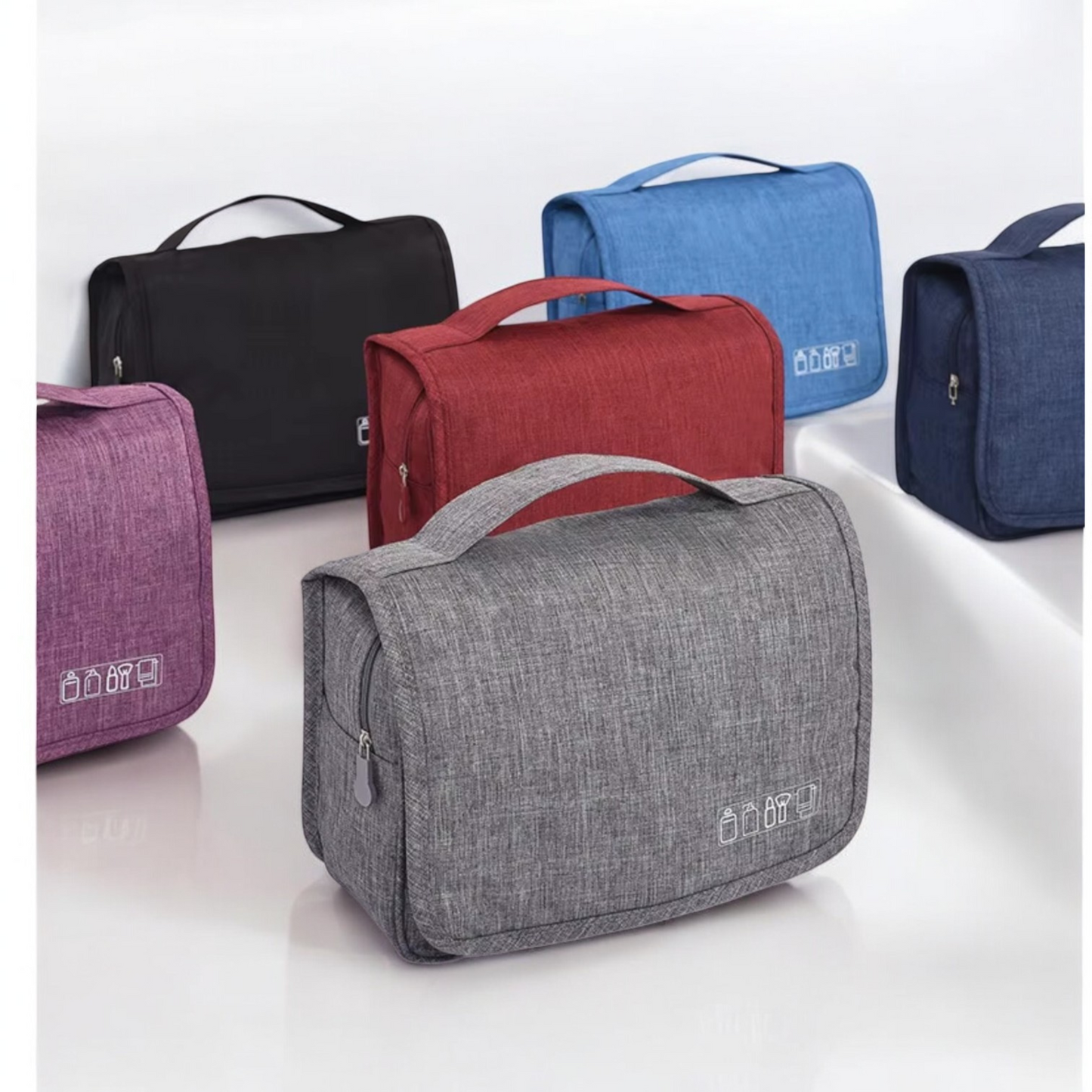 Waterproof Hanging Travel Toiletry & Makeup Shower Bag