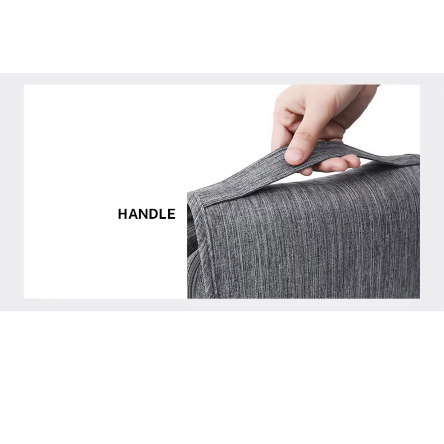 Waterproof Hanging Travel Toiletry & Makeup Shower Bag