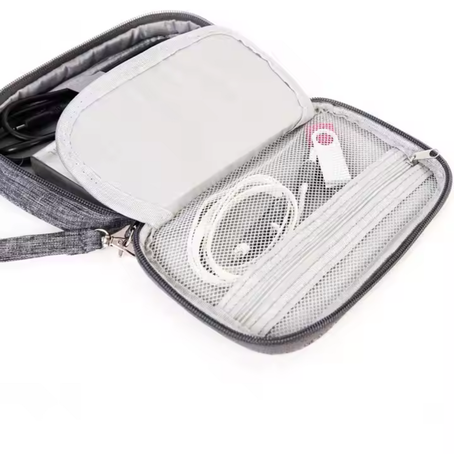 Portable Waterproof Cable Organizer Pouch – Travel USB & Electronics Charger Bag