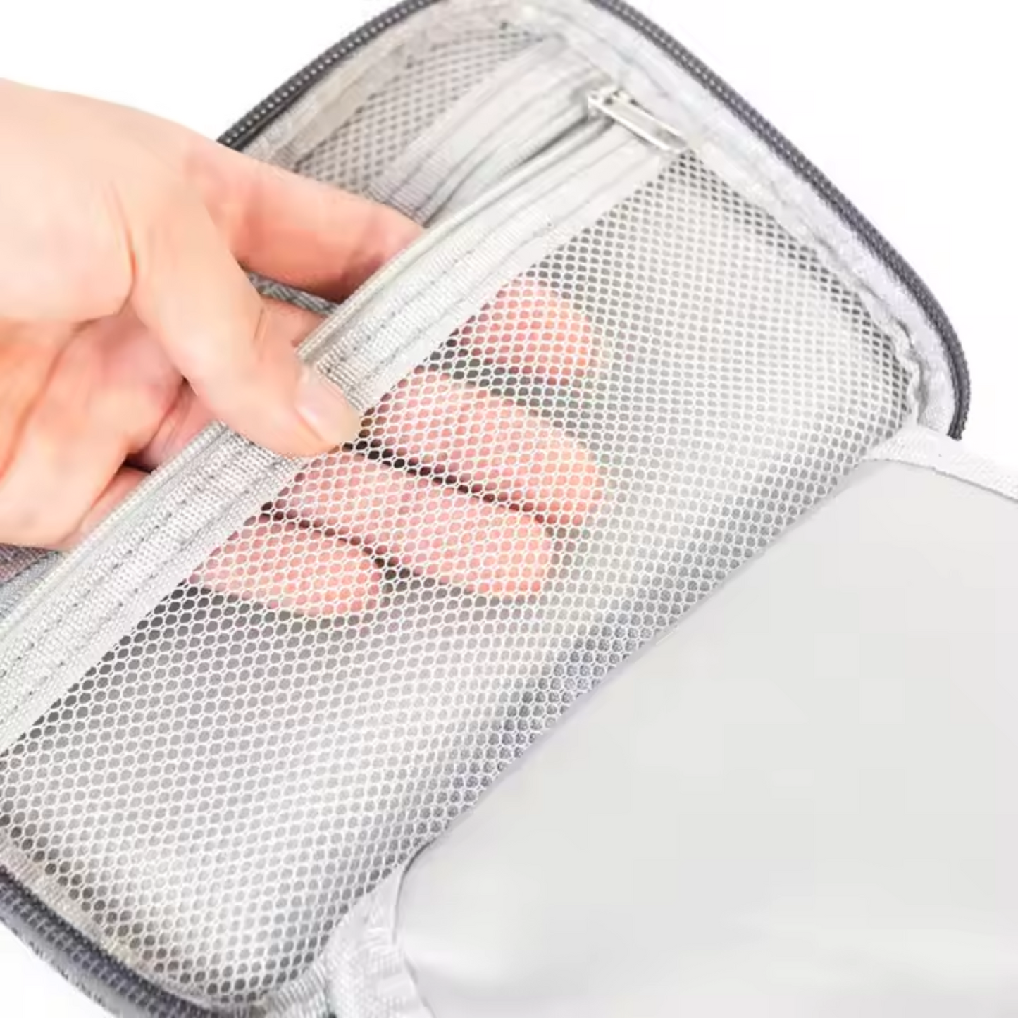 Portable Waterproof Cable Organizer Pouch – Travel USB & Electronics Charger Bag