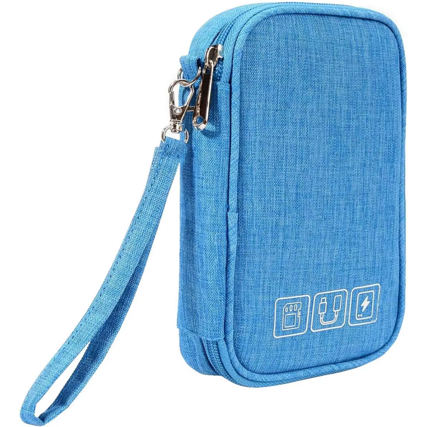 Portable Waterproof Cable Organizer Pouch – Travel USB & Electronics Charger Bag