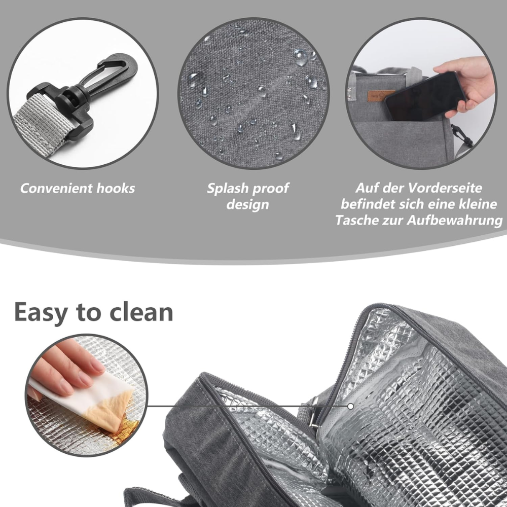 Premium Insulated Lunch Bag – Durable, Spacious & Travel-Ready
