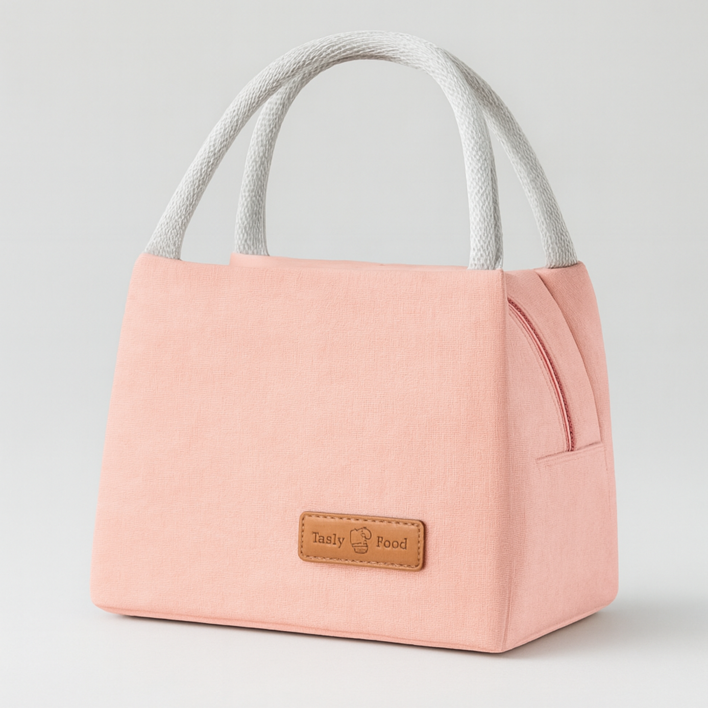 Tasty Food Plain Foil Insulated Lunch Bag