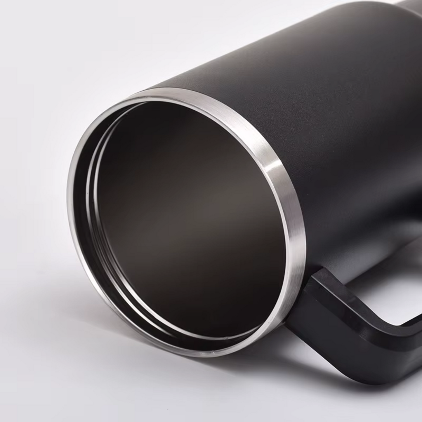 LITH 1200ml Insulated Tumbler with Handle & Straw — Leakproof Stainless Steel Travel Mug
