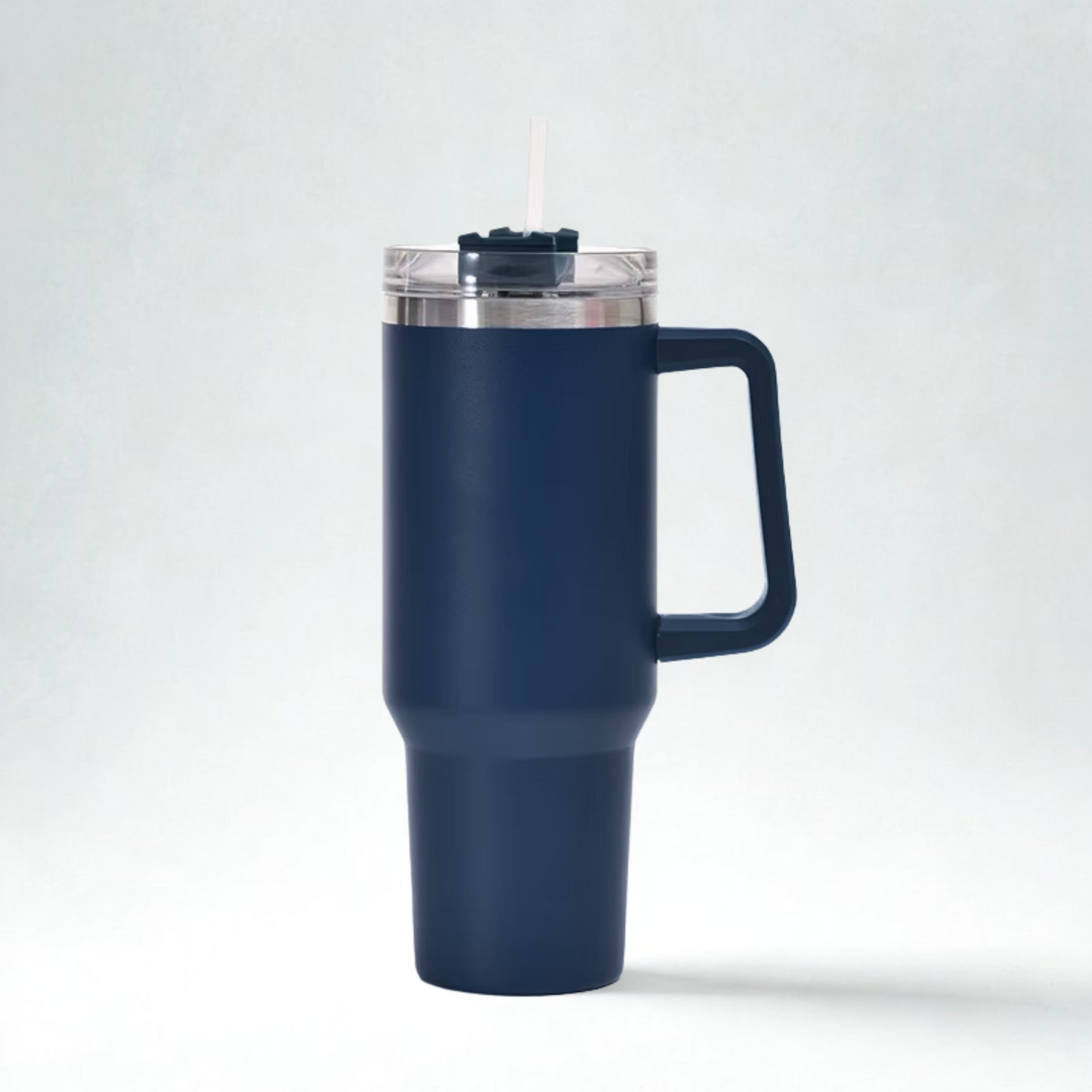 LITH 1200ml Insulated Tumbler with Handle & Straw — Leakproof Stainless Steel Travel Mug