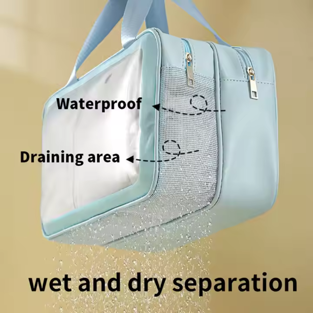 Waterproof Large Travel Toiletry & Cosmetic Gym Wash Bag