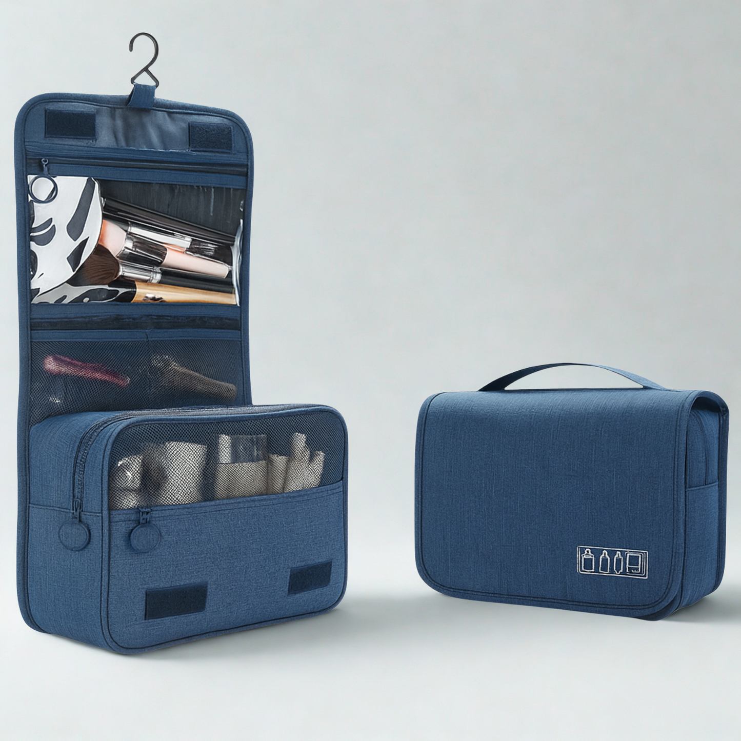 Waterproof Hanging Travel Toiletry & Makeup Shower Bag
