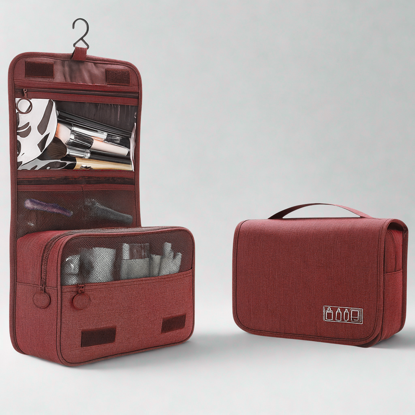 Waterproof Hanging Travel Toiletry & Makeup Shower Bag