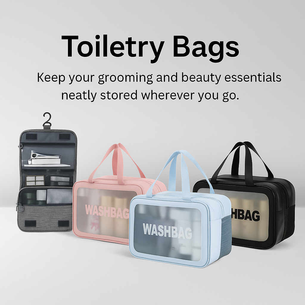 Toiletry Bags – Organized Travel Essentials