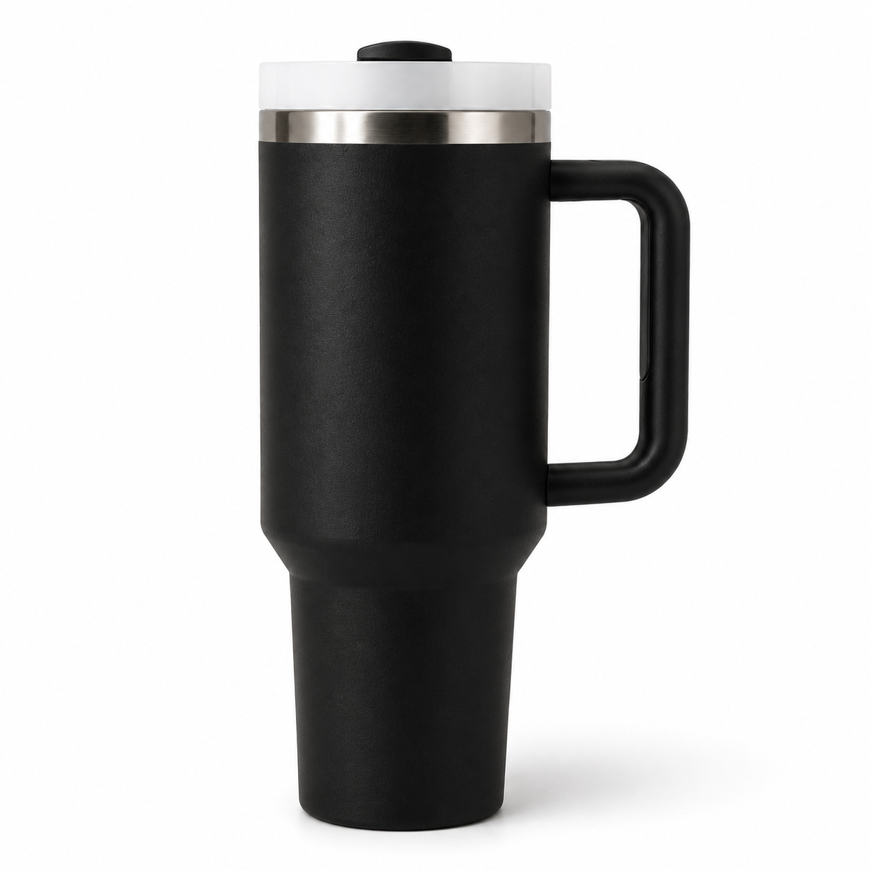 LITH 1200ml Insulated Tumbler with Handle & Straw — Leakproof Stainless Steel Travel Mug