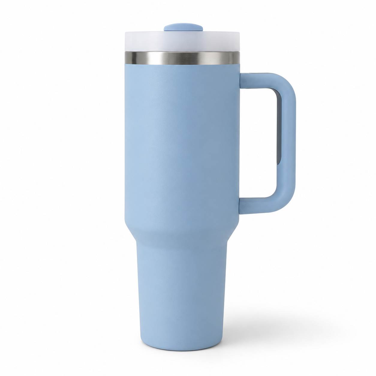 LITH 1200ml Insulated Tumbler with Handle & Straw — Leakproof Stainless Steel Travel Mug