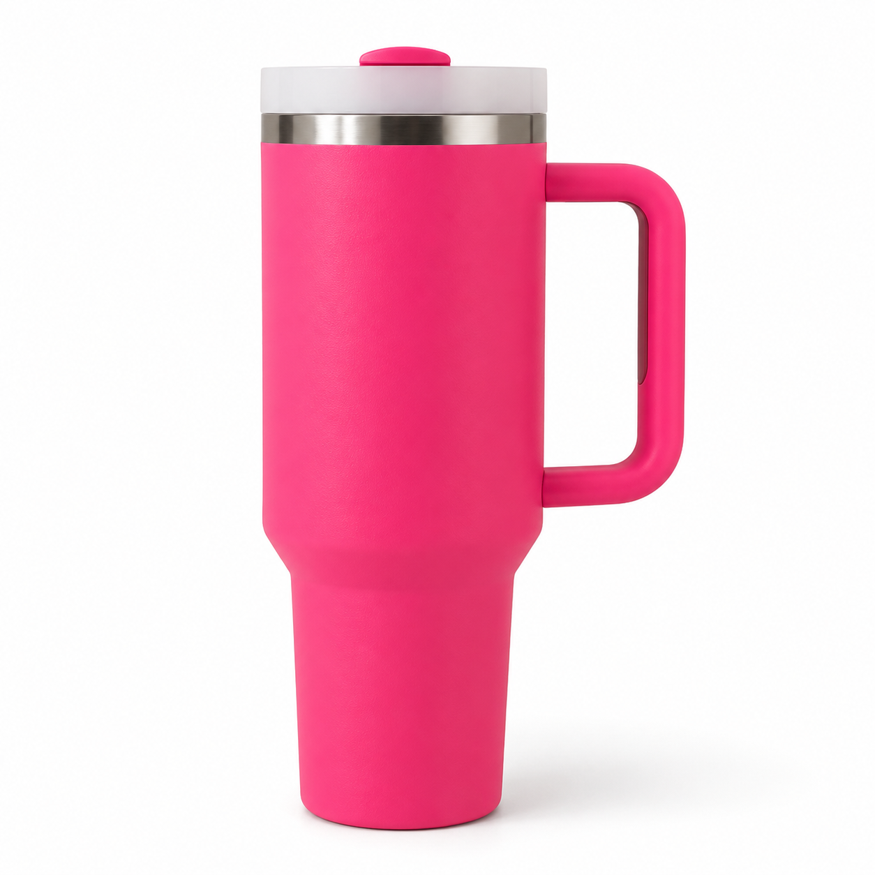 LITH 1200ml Insulated Tumbler with Handle & Straw — Leakproof Stainless Steel Travel Mug