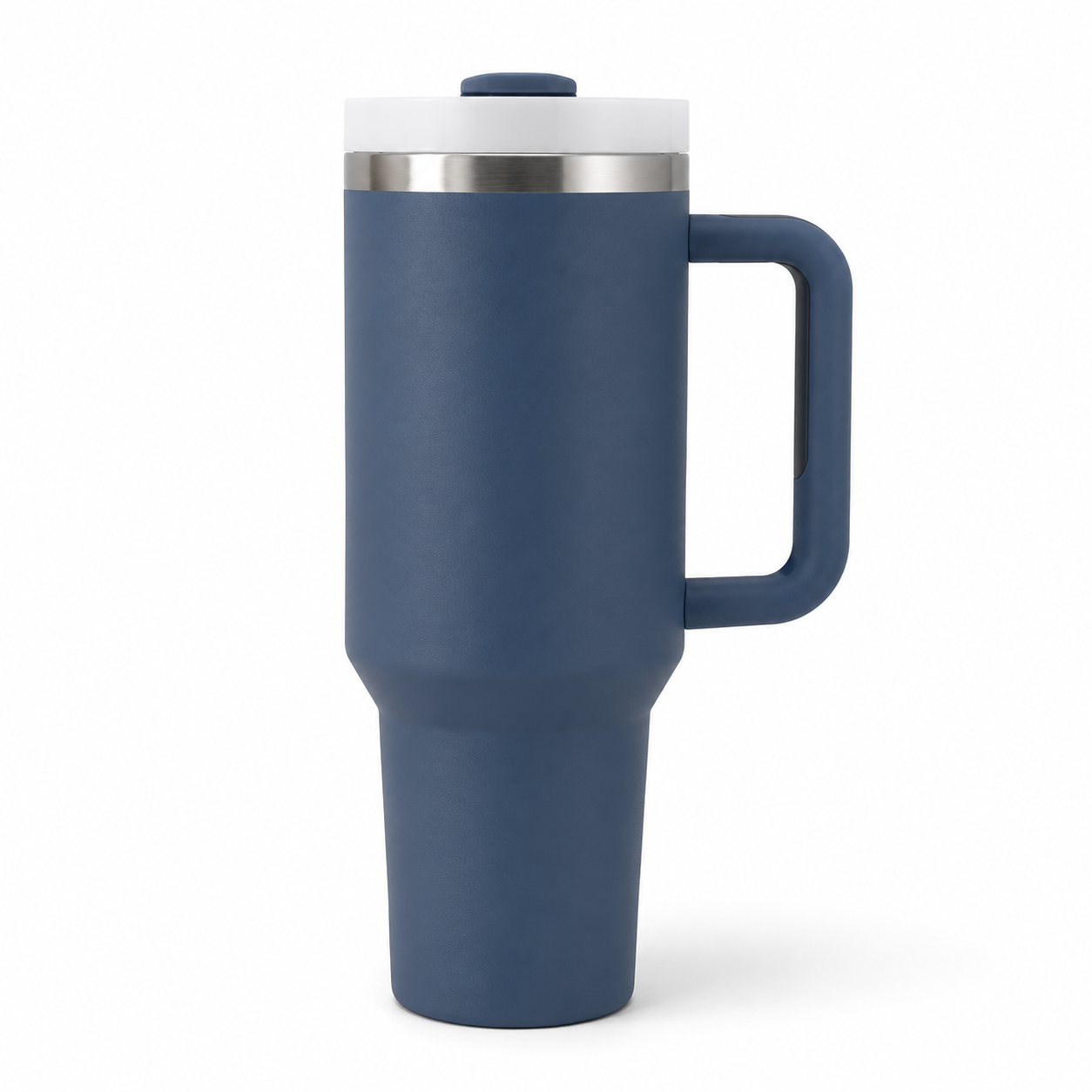 LITH 1200ml Insulated Tumbler with Handle & Straw — Leakproof Stainless Steel Travel Mug