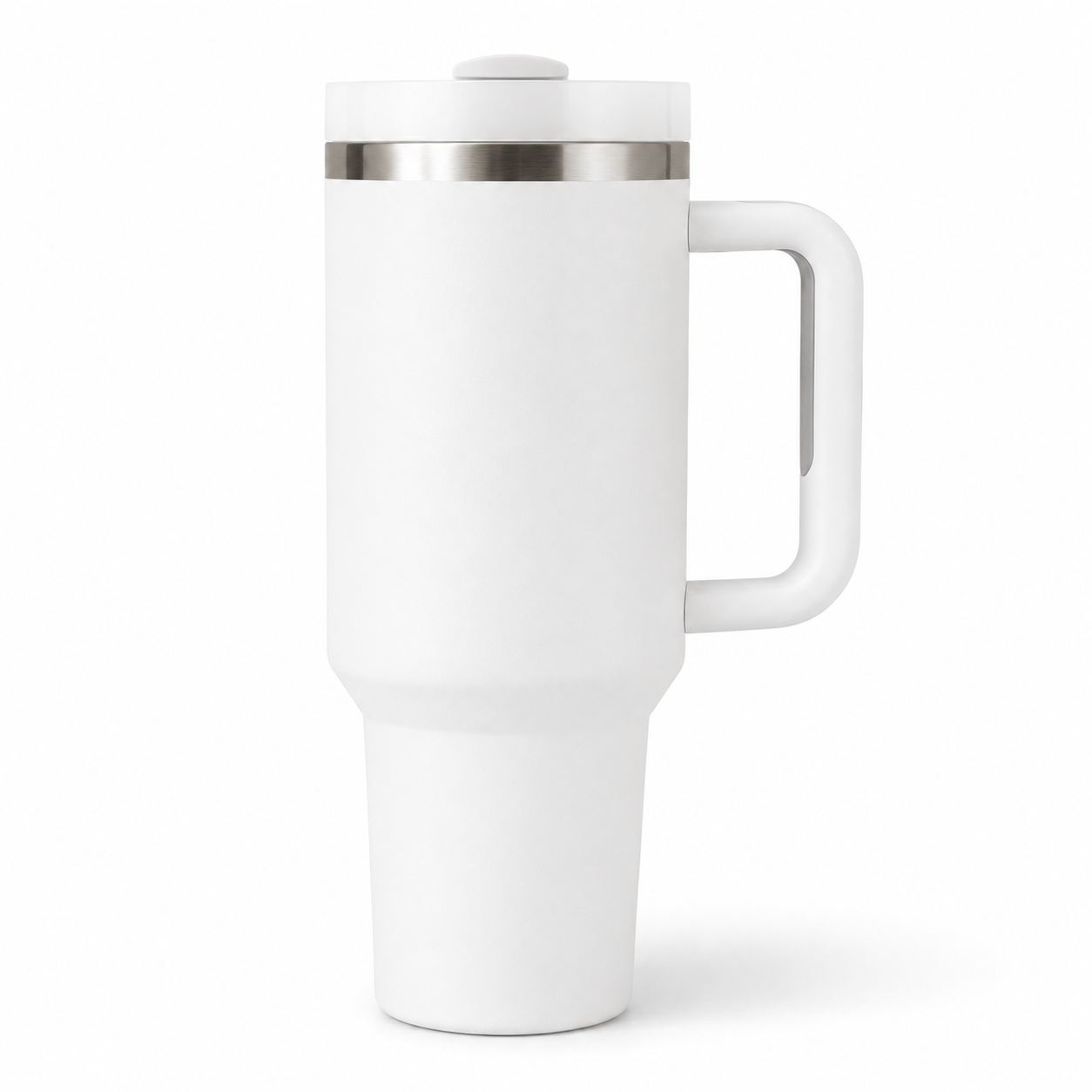 LITH 1200ml Insulated Tumbler with Handle & Straw — Leakproof Stainless Steel Travel Mug