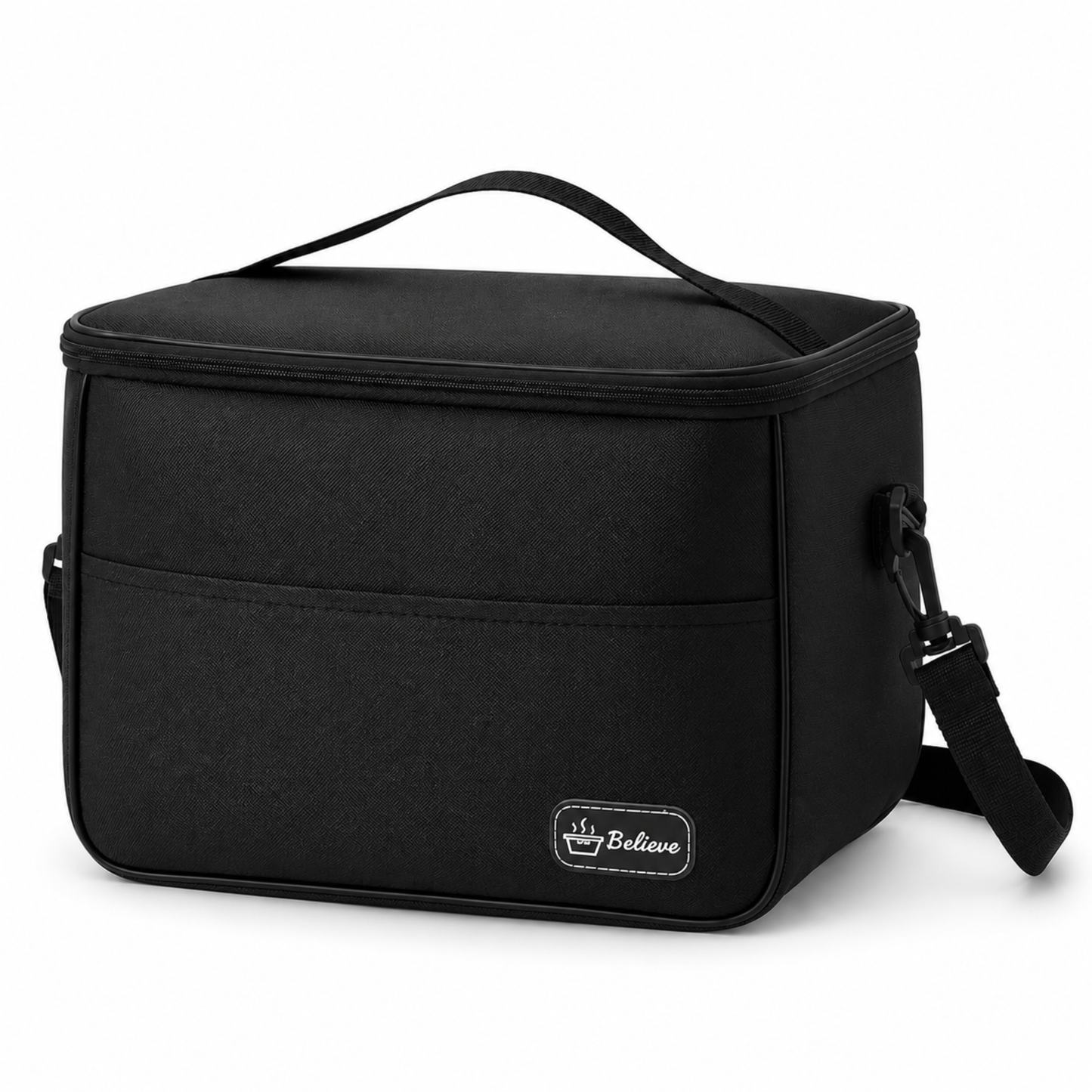 Believe 12L Large Insulated Lunch Bag – Thermal Cooler for Work & Travel