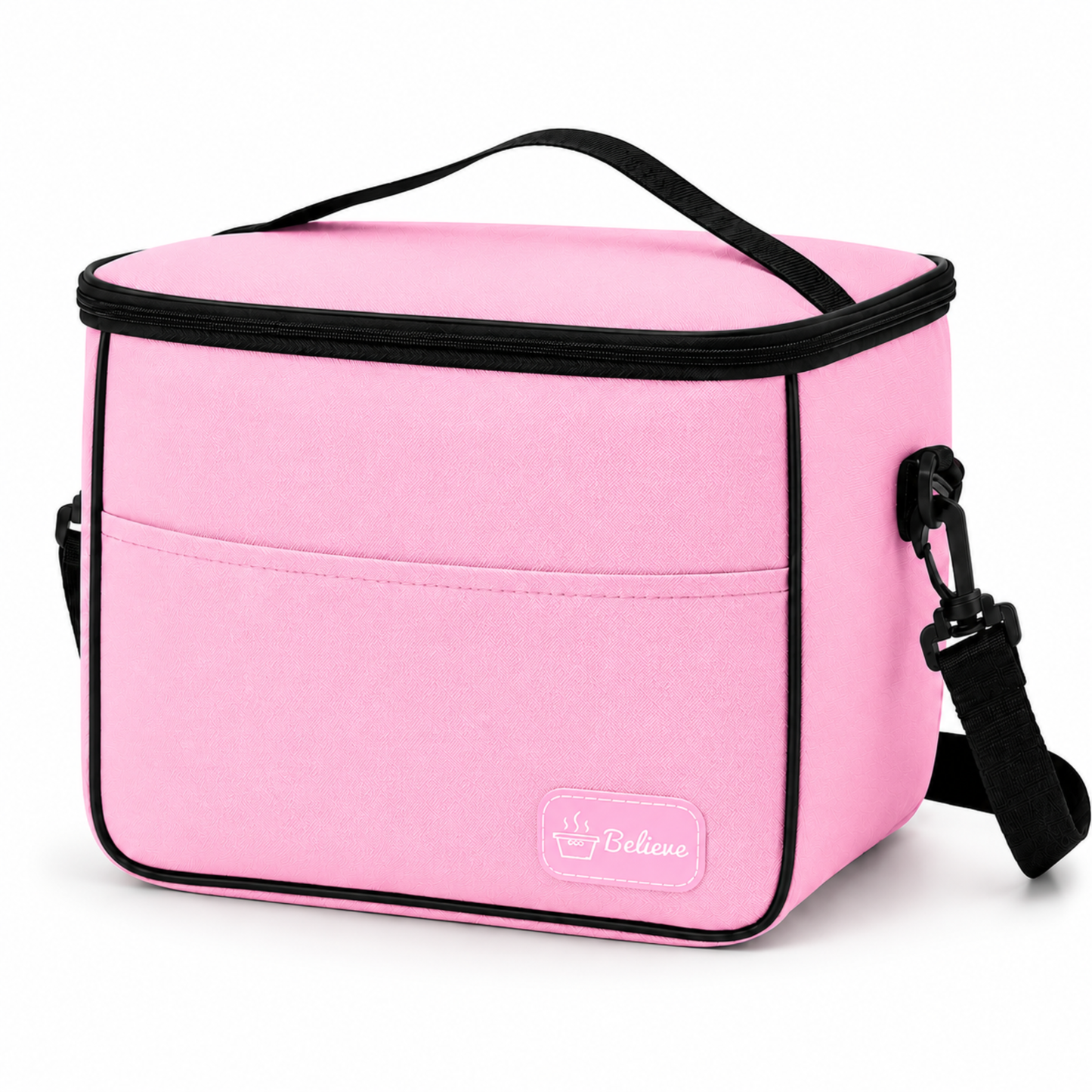 Believe 12L Large Insulated Lunch Bag – Thermal Cooler for Work & Travel