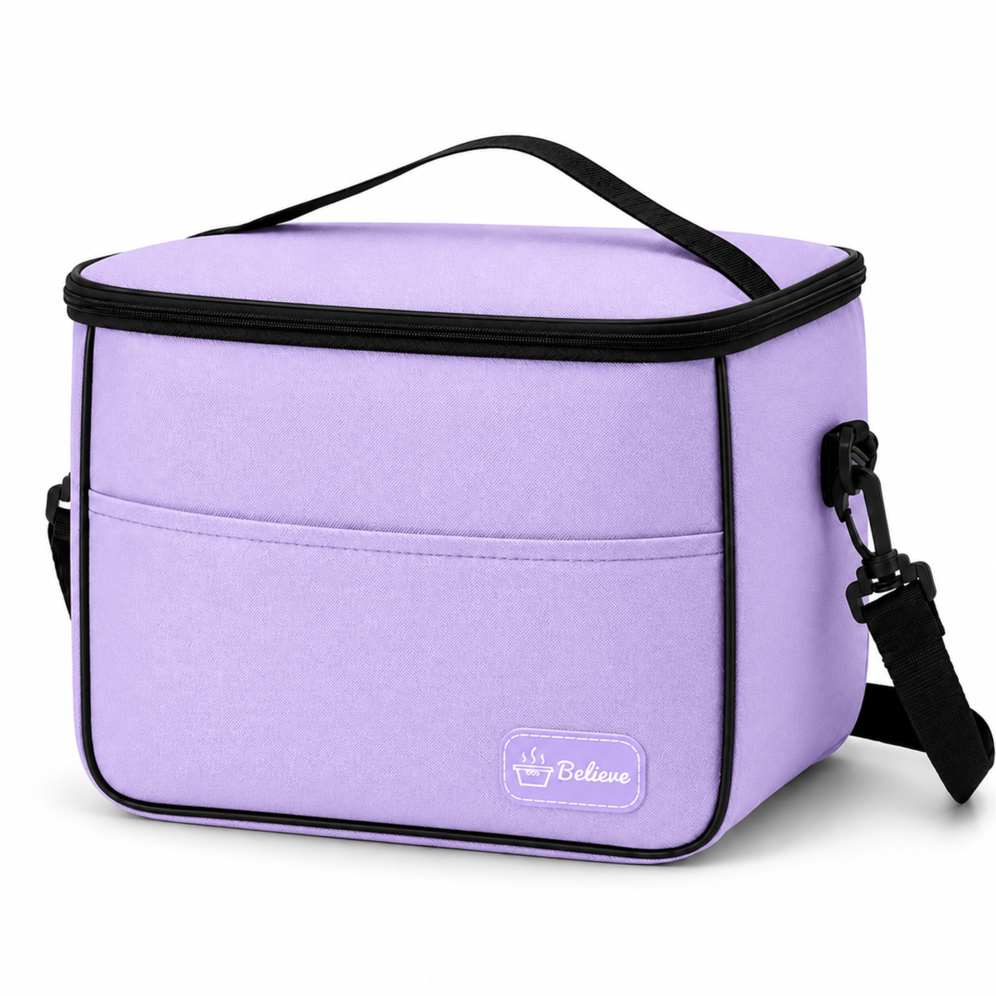 Believe 12L Large Insulated Lunch Bag – Thermal Cooler for Work & Travel