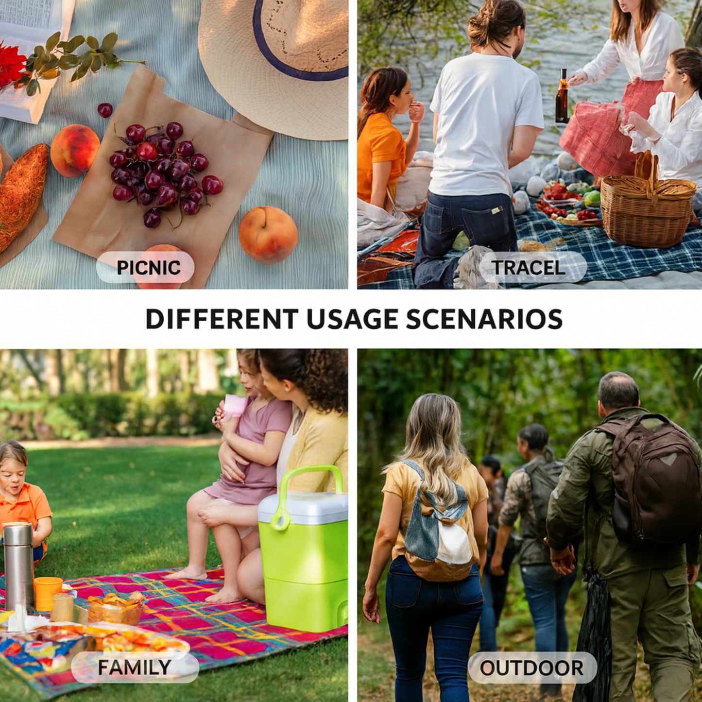 LITH 18L Insulated Cooler Backpack – Large Capacity Hot & Cold Lunch Bag