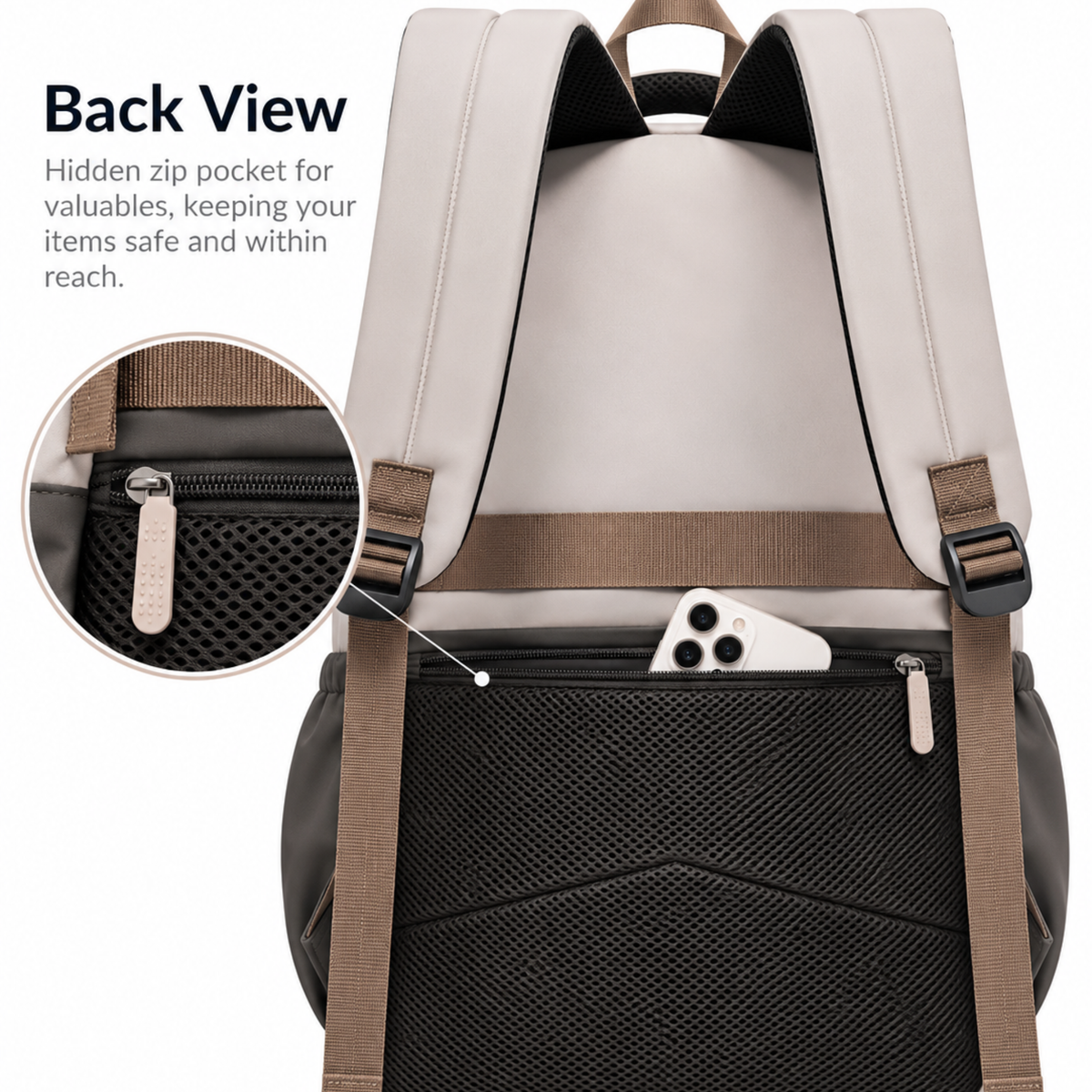 LITH Large Multi-Compartment Backpack – Oxford