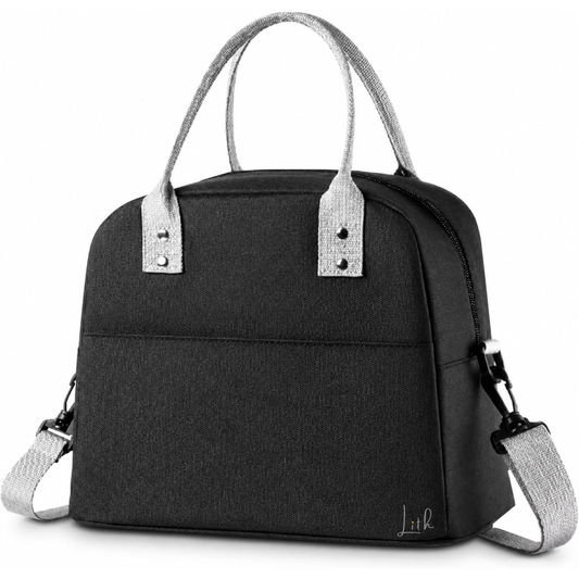 LITH 8L Insulated Lunch Tote – Thermal Cooler Bag with 3-Way Carry Strap