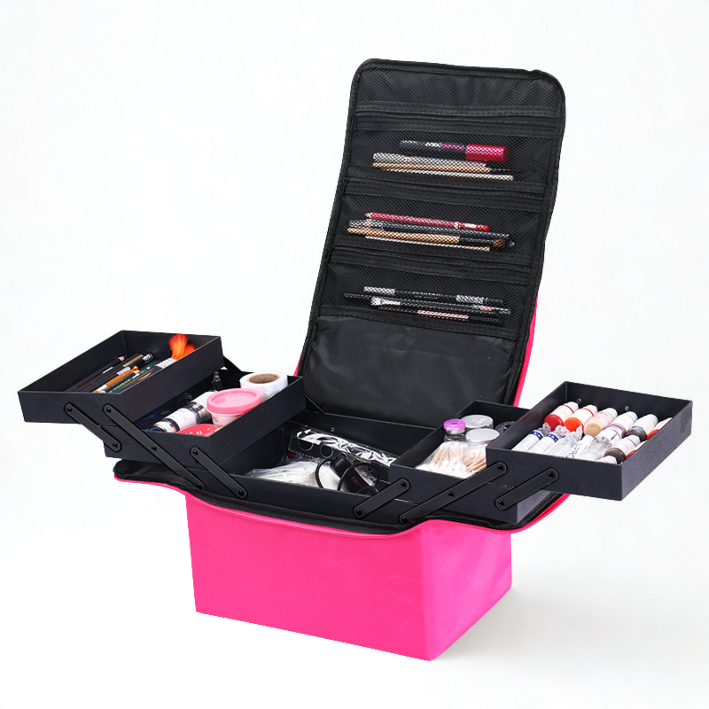 Makeup & Nail Beauty Travel Organizer Case