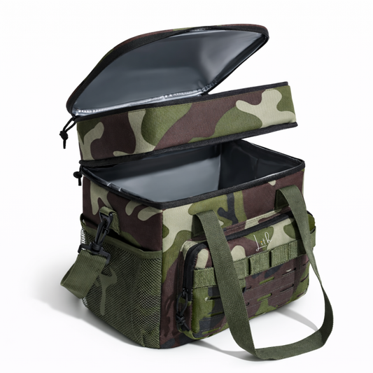 LITH Tactical Double Layer Cooler Bag – Insulated Lunch & Travel Cooler