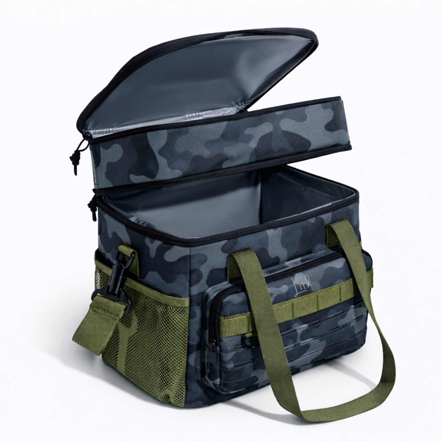 LITH Tactical Double Layer Cooler Bag – Insulated Lunch & Travel Cooler