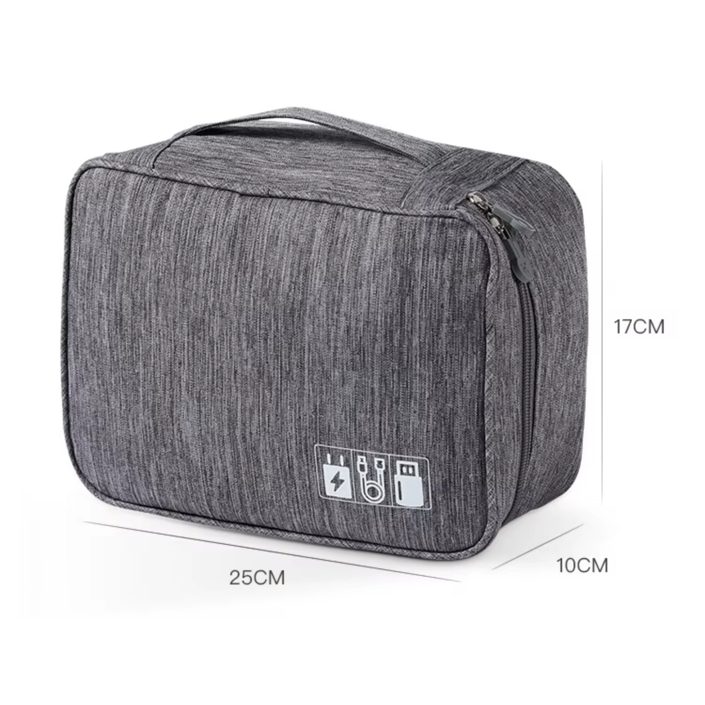 Travel Universal Accessories Organizer Bag – Waterproof Electronics Storage Case for Cables, Chargers & Tech Essentials