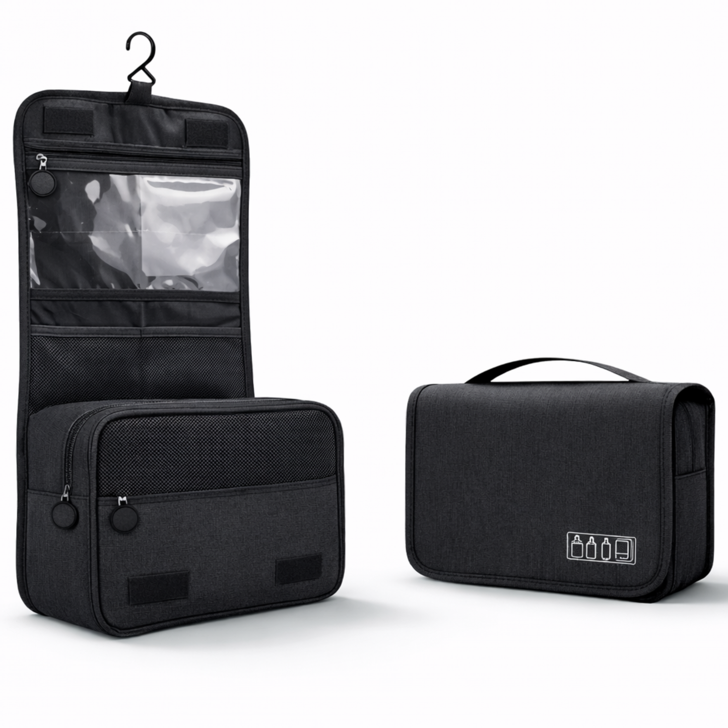 Waterproof Hanging Travel Toiletry & Makeup Shower Bag