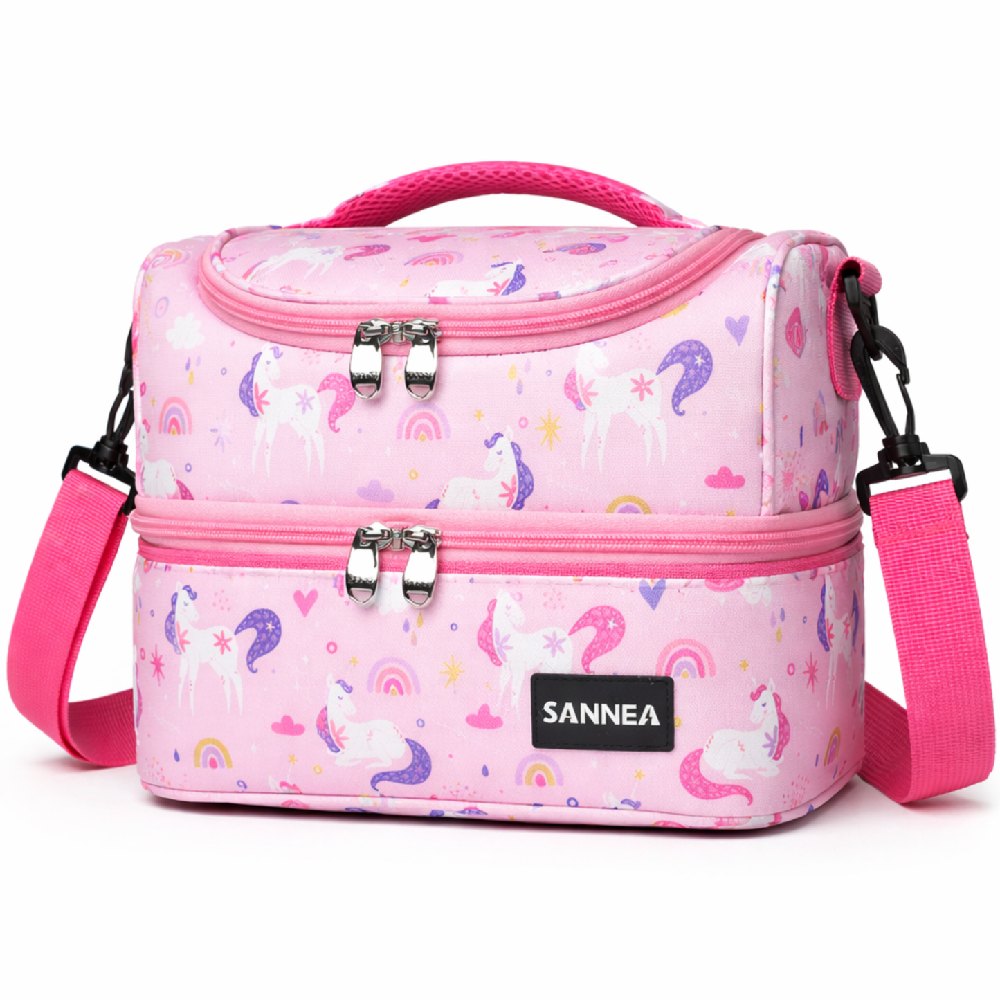 LITH SANNEA 7L Insulated Lunch Box – Dual Compartment Leakproof Cooler Bag for Kids