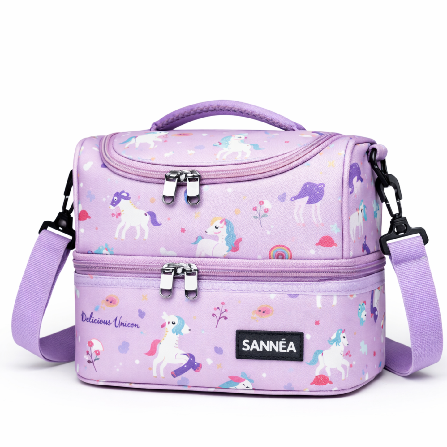 LITH SANNEA 7L Insulated Lunch Box – Dual Compartment Leakproof Cooler Bag for Kids